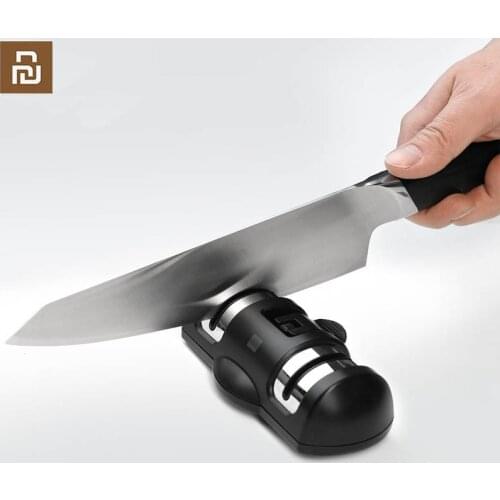 Original Huohou sharpener single hand sharpening sharp fast sharpening rough grinding fine grinding and fixed with suction cup