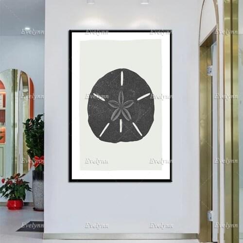 SAND DOLLAR Home Decor Beach Ocean Seaside Summer Winter Cottage Home Art Decor,Wall Art Canvas, Poster Art Prints, Unique Gift