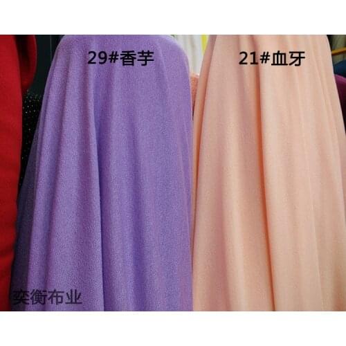 Fine knitting fabric felt guipure for dress scarf art diy bedding pajamas materials telas costura tissus tecido accessories