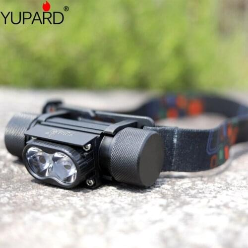 XML-T6LED glare headlight USB charging outdoor emergency night fishing headlight multifunctional fixed focus light +18650 battey