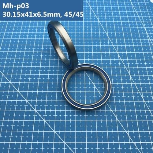 2021 Rodamientos Thrust Bearing 1-1/8" 28.575mm Bicycle Headset Bearing Mh-p03 Acb345 ( 30.15x41x6.5mm, 45/45) Hybrid Ceramic