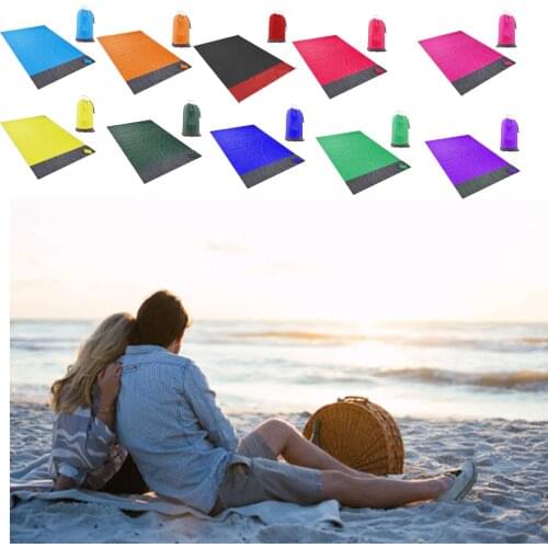 55x78in Pocket Picnic Blanket Beach Camping Festival Travel Waterproof Mat Pad Foldable Outdoor Picnic Mat Mattress