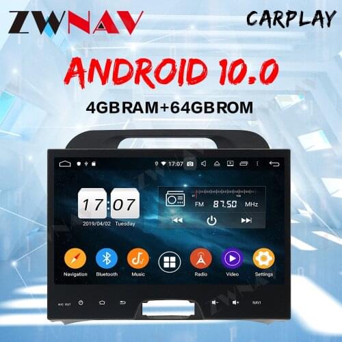 Android 10 DSP For KIA Sportage 3 4 2010-2016 Car Multimedia Stereo Player No DVD Radio upgrade GPS Navigation IPS Head unit