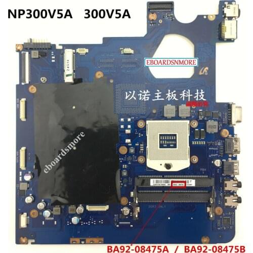 BA92-08475A for Samsung NP300V5A 300V5A Laptop Motherboard, BA92-08475B,HM65,Grade A