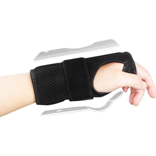 Carpal Tunnel Wrist support Brace Double metal plate support fixed Arthritis Tendonitis Medical Wrist Support Splint
