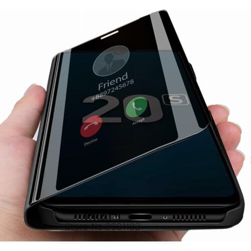 Honor 20s case mirror flip case for huawei honor 20s mar-lx1h stand case on honer 20 s onor s20 honor20s coque fundas 6.15inch