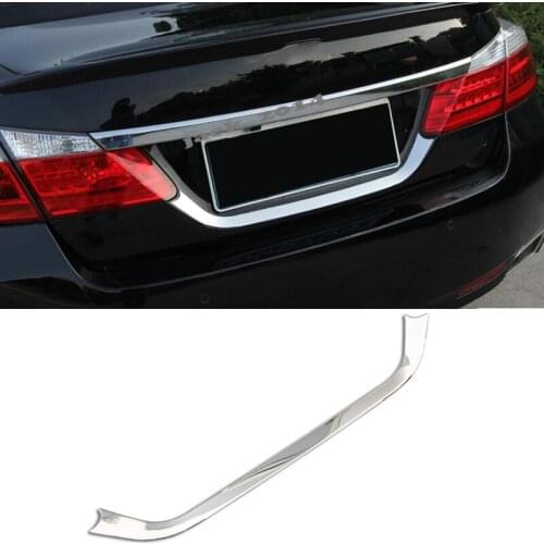 Stainless License plate decorative frame For Honda Accord 9th 9.5th 2014 2015 16 2017
