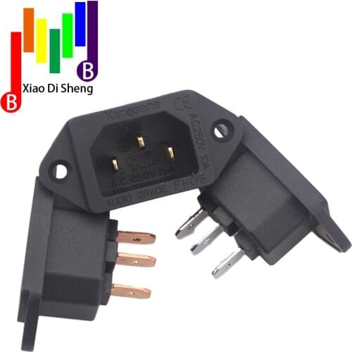 HiFi connector IEC/W power chassis base for CD DVD Pre class amplifier Power amplifier Subwoofer Power base Socket