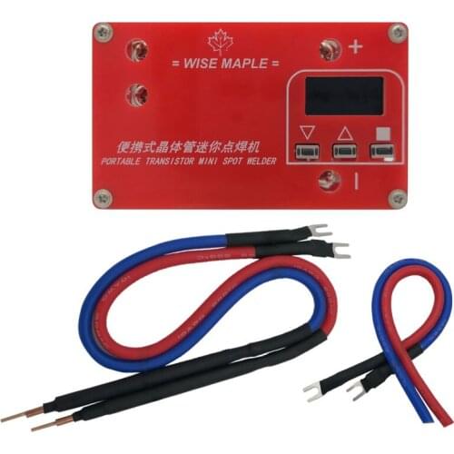 Upgraded WM Portable DIY Mini Spot Welder Machine 18650 Battery Various Welding Power Supply
