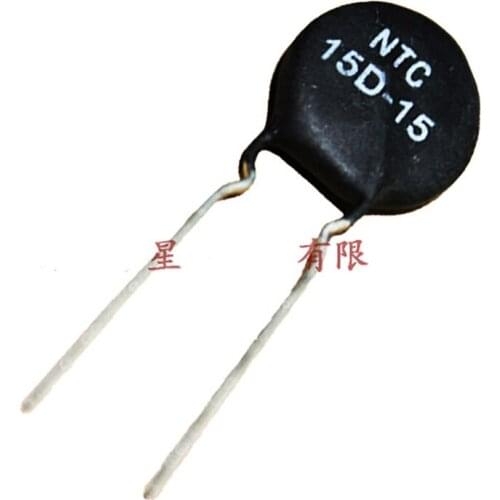 New 50PCS/LOT NTC 15D-15 DSC15D-15 NTC DSC15D-15 15R 15MM DSC thermal resistor