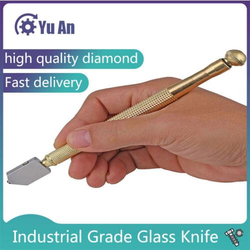 Glass Cutter Diamond Scoring Thick Glass Multifunctional Manual Oil-filled Glass Cutter Cutting Tile