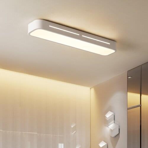 Modern Led Ceiling Lamp Long Concise Style Acrylic Corridor Simple Staircase Balcony Living Room Commercial Premises Lighting