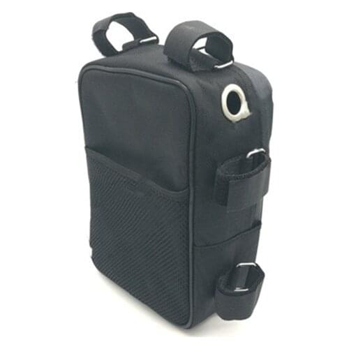 Bike Bag Waterproof Crossbeam Upper Tube Front Beam Pack Riding Battery Pack with Outlet Hole for MTB eBike Road Bicycle