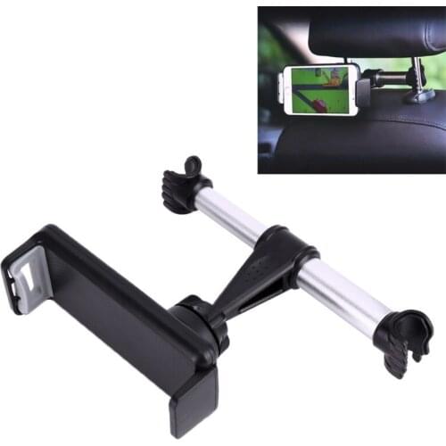 Universal Alloy Car Back Seat 4-11 inch Smart Phone Tablet Holder Bracket Mount Drop Shipping Support