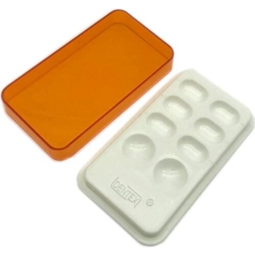 1pc Dental Synthctic Acrylic Resin Teeth Shading Light Storage Box Color Toning