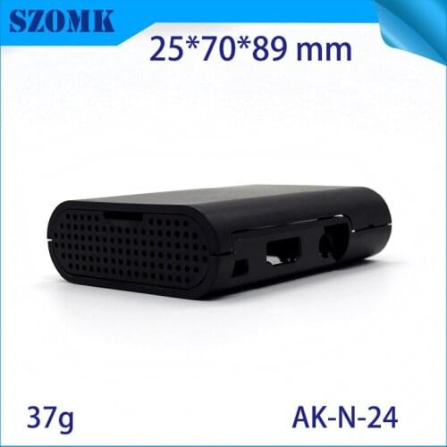 10 pieces, 25*70*89mm plastic electrical enclosure cabinet raspberry pi 3 model B project box