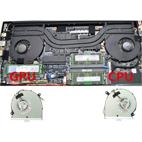 15W 15X CPU FAN For Gigabyte RP64W For Aero 14 For Aero15 CPU GTX1050 BS5005HS-U2N BS5005HS-U2M New