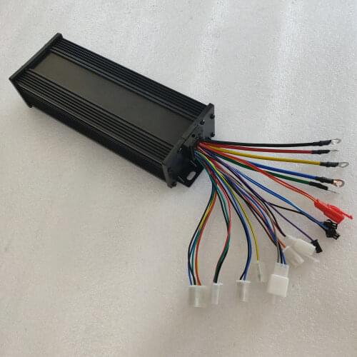 BLDC Sinewave Motor Controller Vector 48v60v72v1500w2000w 18mosfet Electric Bicycle MTB Pedal Scooter Tricycle Conversion Parts