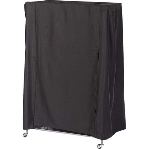 Large Birds Cage Cover Durable Lightweight Solid Parrots Sleep Helper Cover Black Bird Supplies 104X69X122cm LBShipping