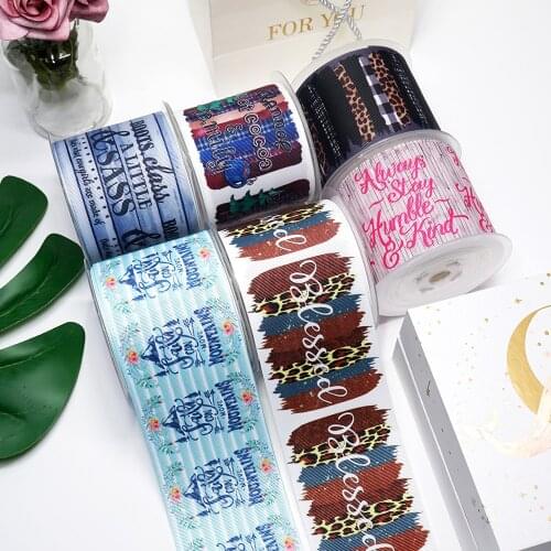 DIY Cartoon Printed Grosgrain Ribbon For Craft Supplies Sewing Accessories 5 Yards, Planar Resins Mold 10 Pieces. 47865