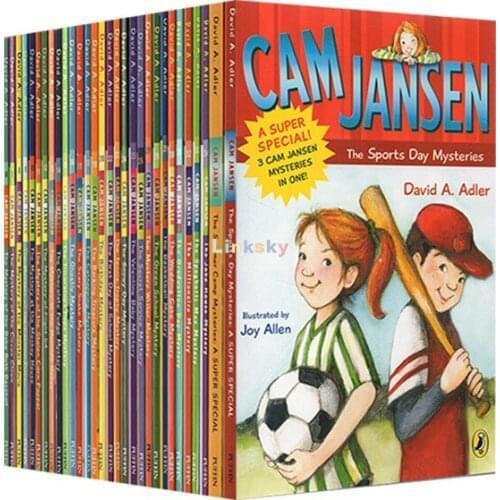 Cam Jansen 34 Book Set , English Chapter Book, Perfect for Young Readers Who Are Making The Transition To Chapter Books