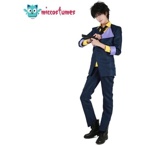Cowboy Bebop Spike Spiegel Cosplay Costume Man Halloween Outfit