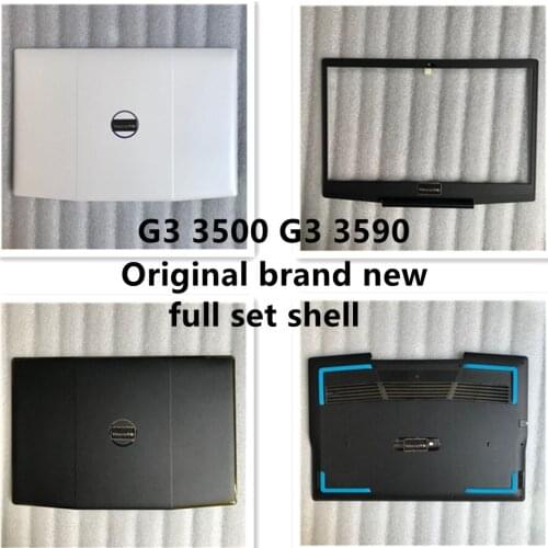 New For DELL G3 3500 15 G3 3590 LCD Back cover bezel upper top cover lower bottom shell laptop case hinge Screw