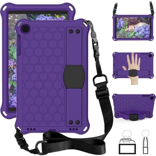 Full Body Protective EVA Case for Samsung Galaxy Tab A 10.1 2019 Shockproof Cover T515 T510 Strap Case