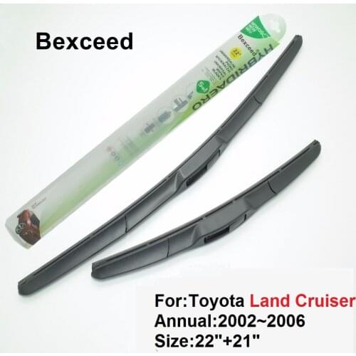 Wiper Blade for Toyota Land Cruiser 22"+21" Car Windshield Windscreen 2002 2003 2004 2005 2006