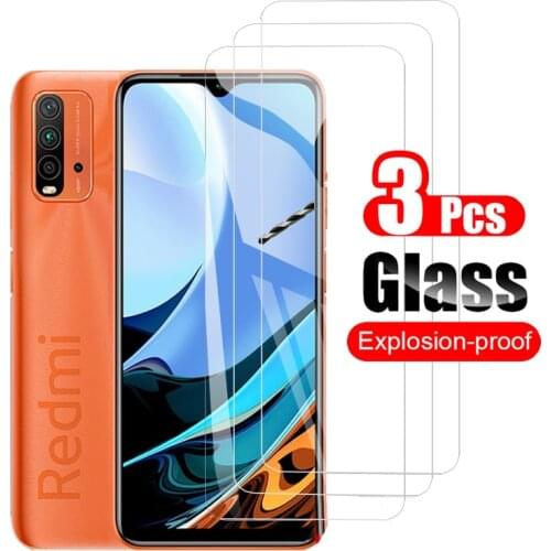3Pcs For Xiaomi Redmi 9T Tempered Glass Phone Screen Protector For Xiaomi Redmi Note 9T Film Anti-Scratch Toughened Glass Shield