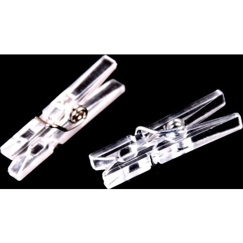20pcs Small Clothes Pegs Mini Size Plastic Clips For Photo Clips Clothespin Paper Craft Decoration Clips Pegs
