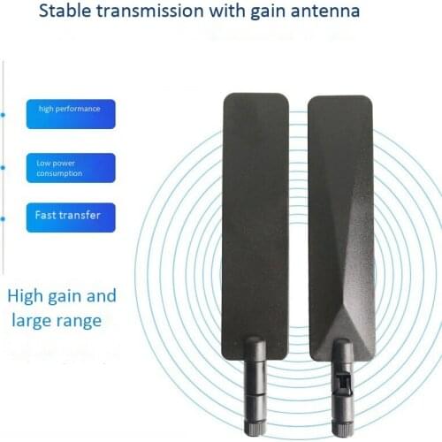 4G LTE Antenna 12DBi SMA Male Antenna 2 Pieces, Router Cellular Gateway Home Phone Hotspot Modem Signal Booster
