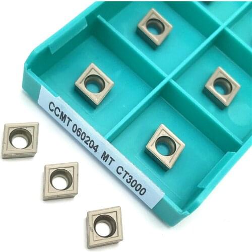 CCMT060204 MT Cermet insert Internal Turning CNC Turning insert For Tool holder SCLCR06 Lathe tools