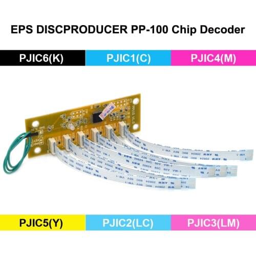Good Quality ! Chip Decoder Work for Epson PP100 PP50 PJIC1 PJIC2 PJIC3 PJIC4 PJIC5 PJIC6 Printer PP-50 PP-100