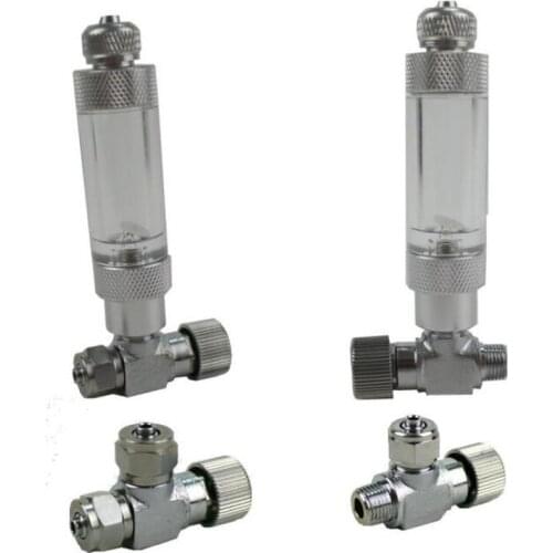 Trimmer valve Aquatic tank Carbon dioxide generator Needle valve Co2 Stop counter bubbler Trimmer valve Aquarium DIY