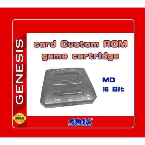 Custom ROM game cartridge Game Cartridge 16 Bit MD Game Card for Sega Mega Drive for S-e-g-a Geneis 9 games can Battery Save