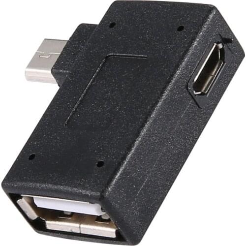 Micro USB To Usb Otg Adapter With Power Supply Tablet Mobile Phone External Usb Flash Drive Mouse Card Reader