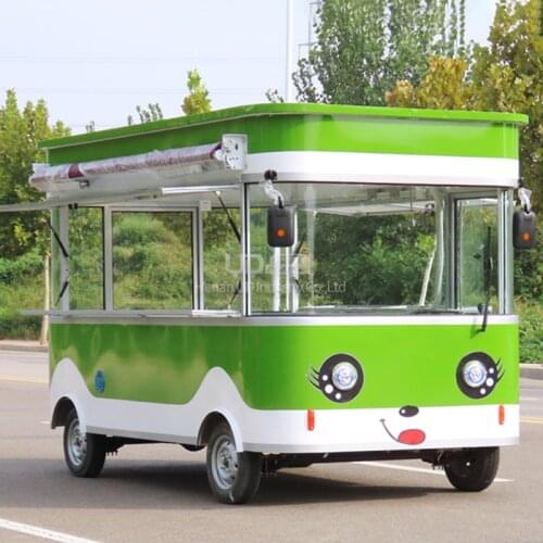 Juice Coffee Kiosk Pizza Kitchen Trailer Candy Ice Cream Hot Dog Electric Mobile Food Cart Taco Truck Catering