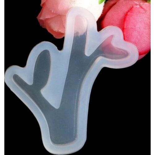 Small Twigs Silicone Pendant DIY Molds Resin Accessories Pendant Jewelry Craft Making Tools