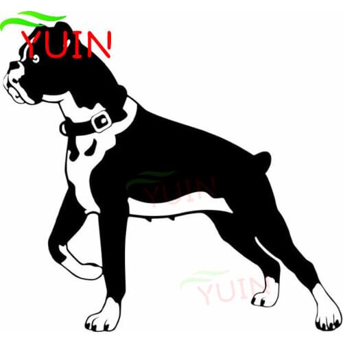 Boxer Dog Car Sticker Funny Animal Classic Decal Motorcycle Cars Accessories Fashion Personality Decorative Cover Scratch Decals