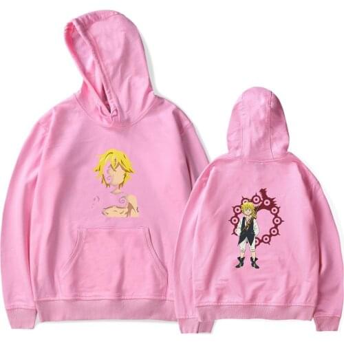 Novelty The Seven Deadly Sins Fashion Hoodies Sweatshirts Men/women Spring Autumn Hip Hop Clothes Harajuku Sweatshirts Tops