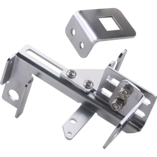 New Chrome Throttle Cable Bracket Kit Assy for Chevrolet SBC Holley