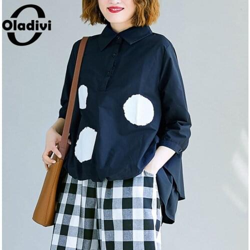 Oladivi Womens Black Shirts