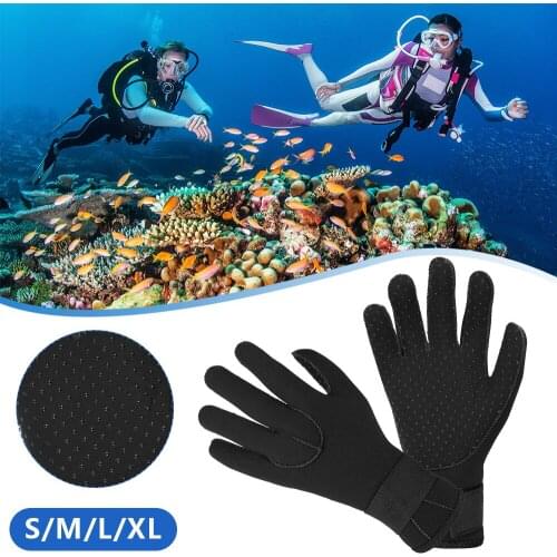 Diving Gloves Swimming Scuba Surfing Water Sports Warm Hunting Catching Fish Non-slip Wear-resistant Diving Equipment -40