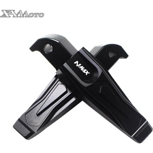 Motorcycle Rear Foot Pegs Rests Passenger Footrests For Yamaha NMAX 155 NMAX 125 2015-2018