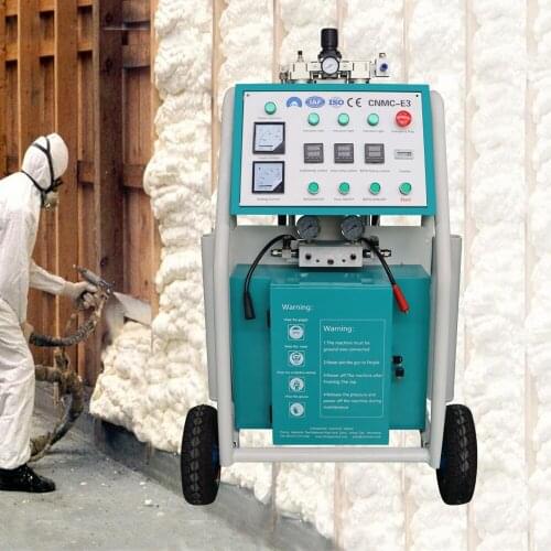 Polyurethane Spray Foam Insulation machine for House Wall Roof Container Tank Freezer
