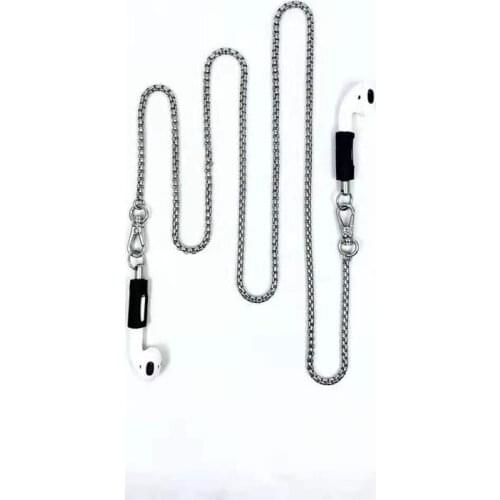 Luxury Magnetic Chain Anti-Lost for Apple Airpods 1 2 3 Pro Earphone Case Bags