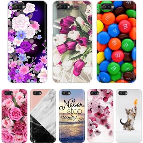 Silicone Phone Case for Oppo A1k Case CPH1923 Soft TPU Back Cover for Oppo Realme C2 RMX1941 Case Cover Protective Shell Coque