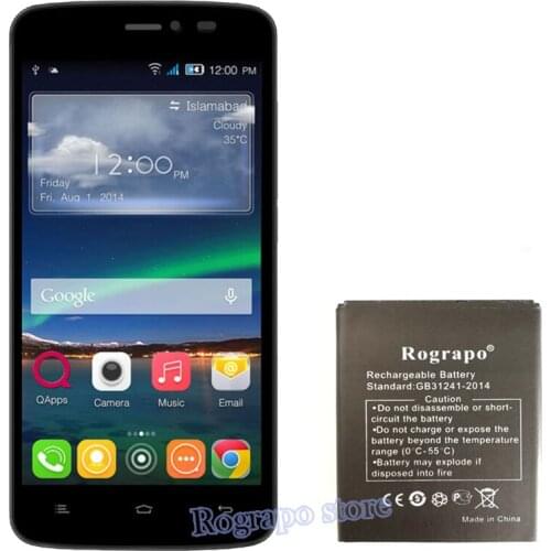 1800mAh Replacement Battery Battery Batterij For QMobile Noir X400 Mobile Phone Batteries Accumulator