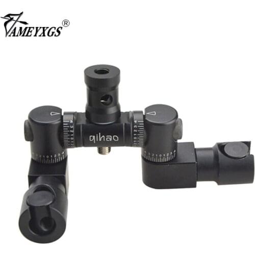 Archery Compound Bow Stabilizer V Bar Adjustable Double Side V-bar Hunting Shooting Accessories Damper Shock Absorber